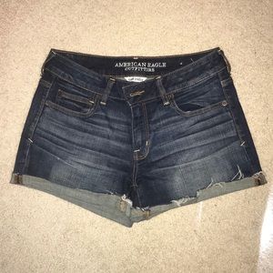AE Dark blue jean shorts
